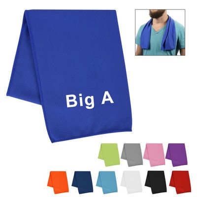 Recycled Microfiber Cooling Sport Towel